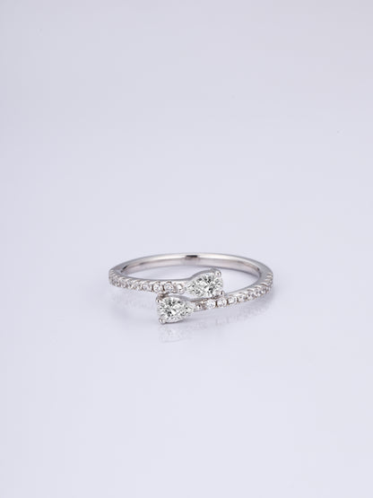 Starcrossed Ring - White Gold