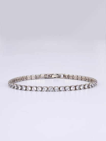 Silver Tennis Bracelet 3mm