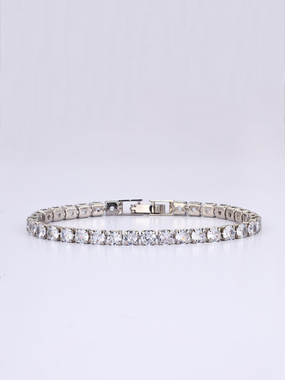 Silver Tennis Bracelet 4mm