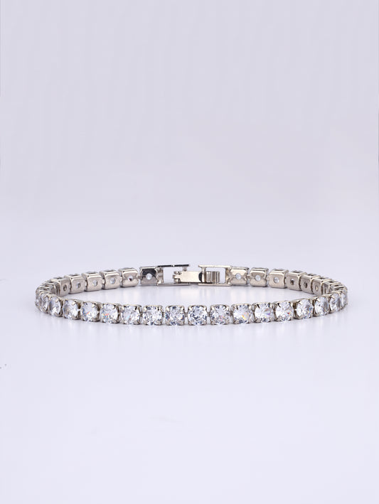 Silver Tennis Bracelet 4mm