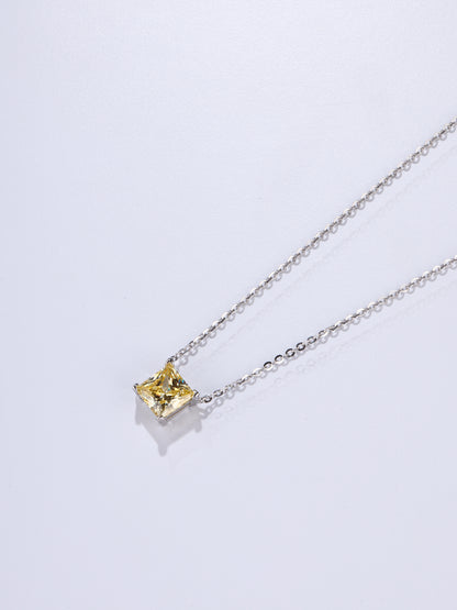 Friendship Necklace - Yellow Gem