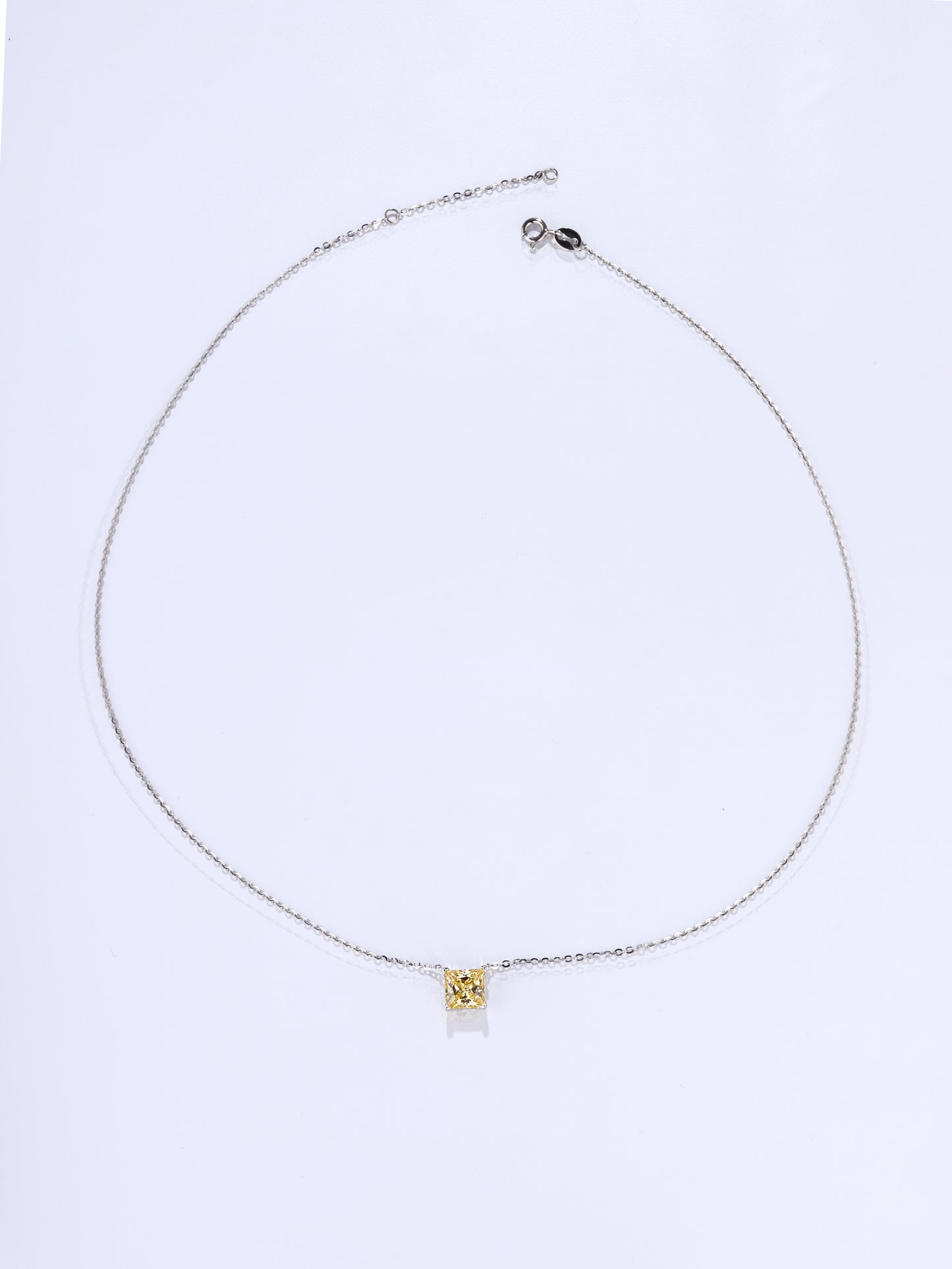 Friendship Necklace - Yellow Gem