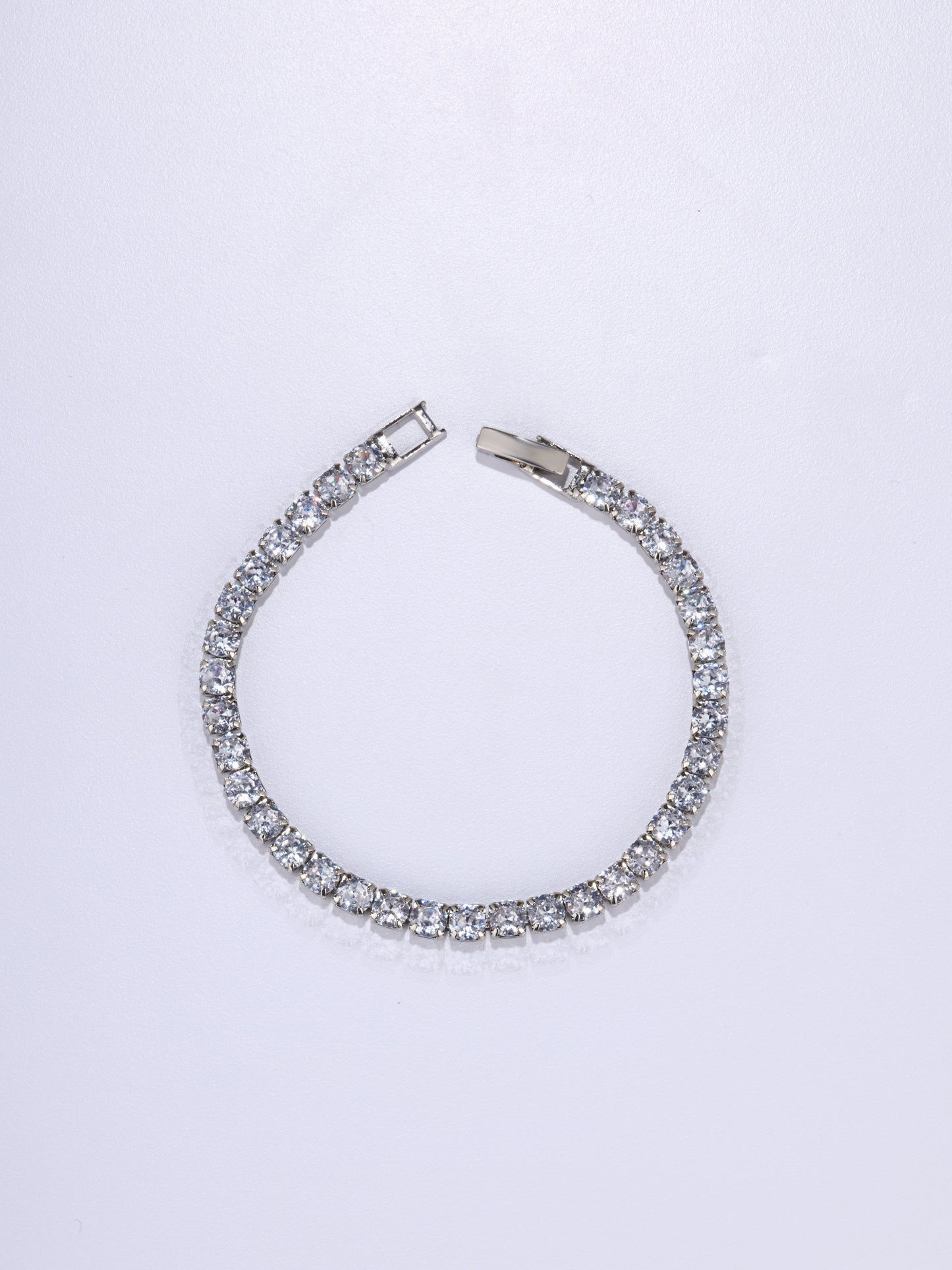 Silver Tennis Bracelet 4mm