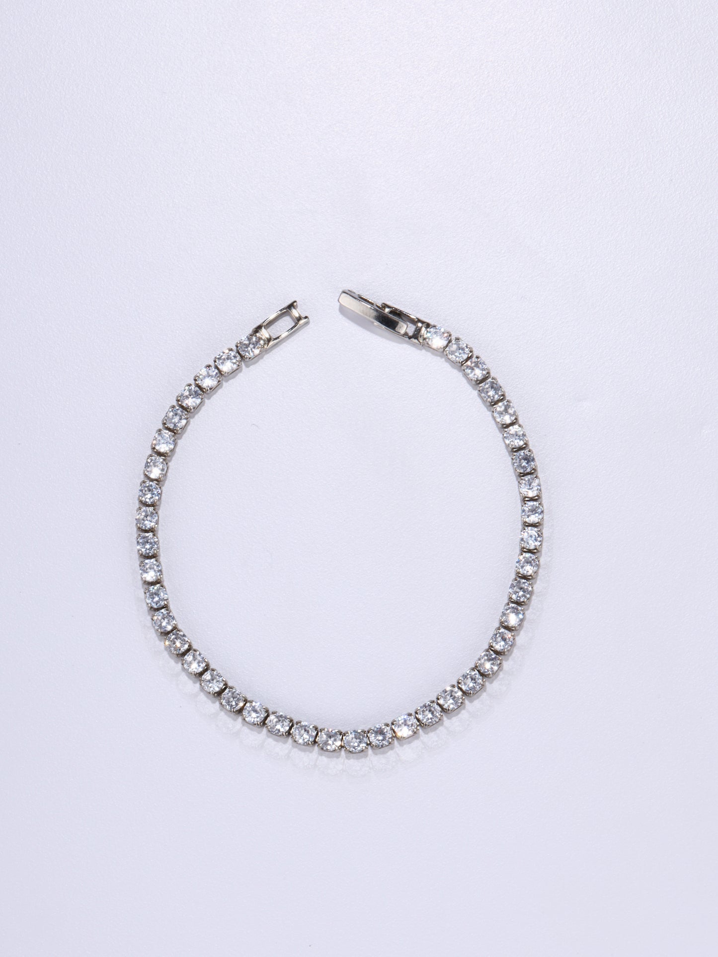 Silver Tennis Bracelet 3mm