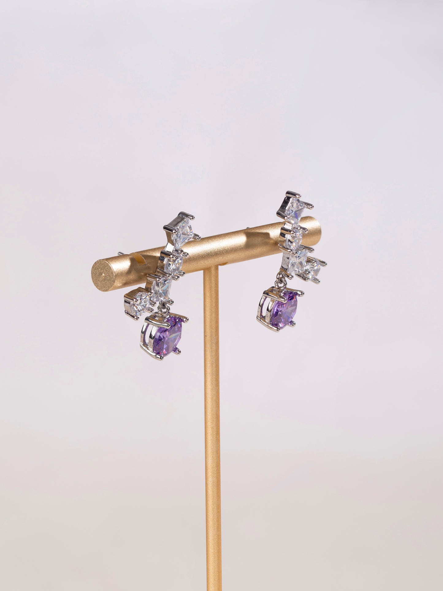 Purple Serenity - Earrings