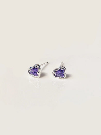 Starlight Gemstone - Purple Earrings