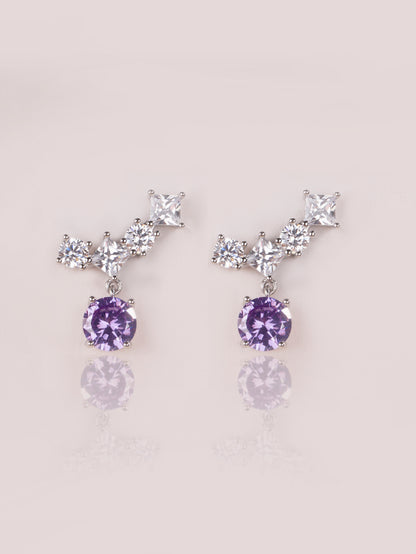 Purple Serenity - Earrings