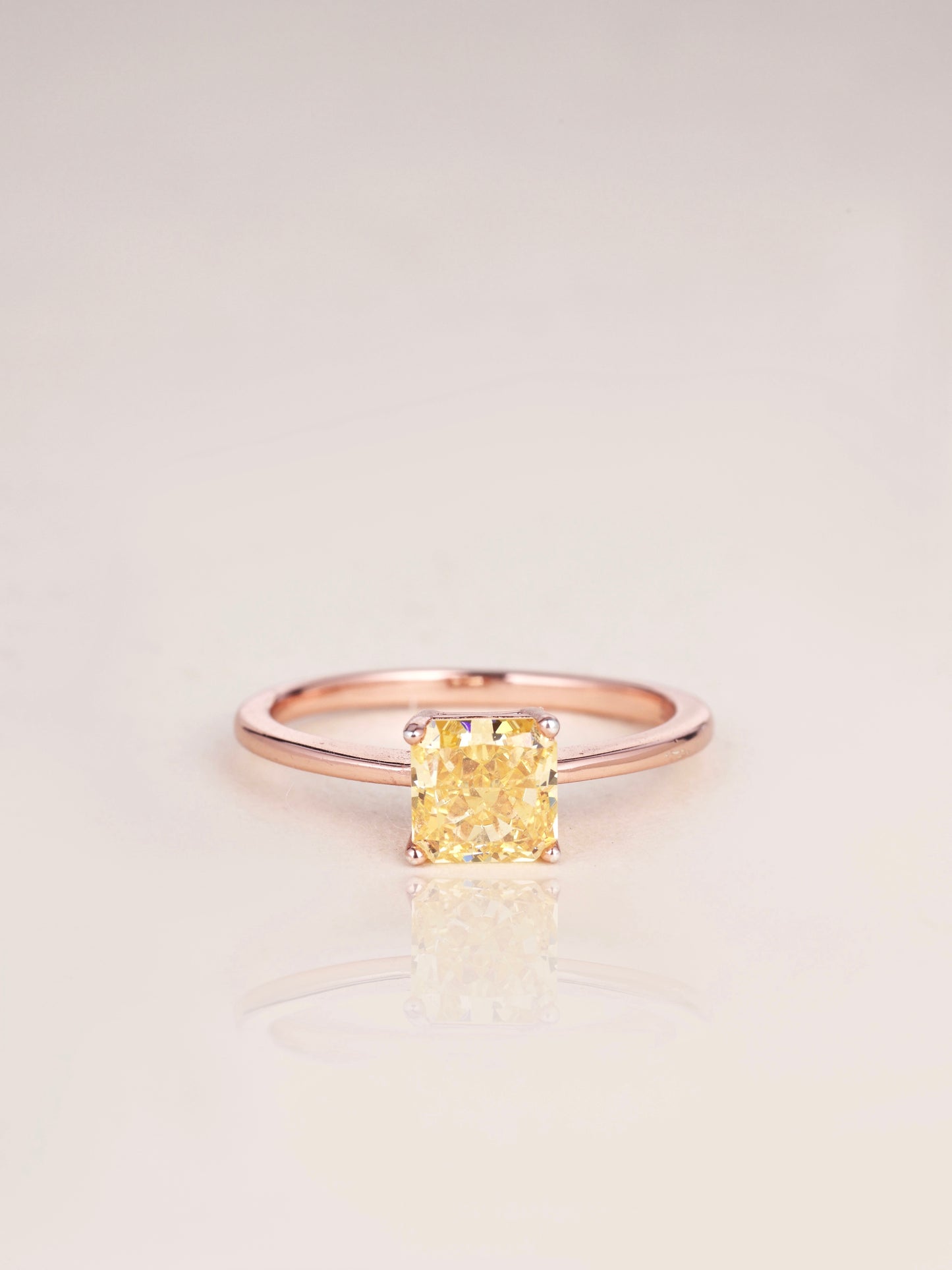 Friendship Ring - Yellow Gem