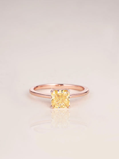 Friendship Ring - Yellow Gem